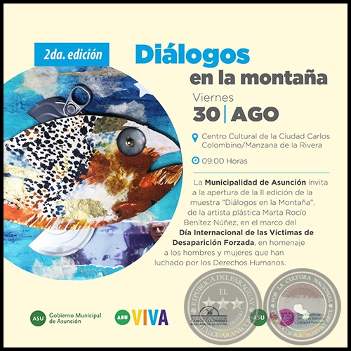 Diálogos en la montaña - 2da. Edición - Exposición de Marta Rocío Benítez Núñez - Viernes, 30 de Agosto de 2019